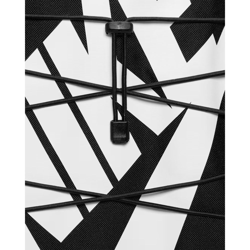 Nike Hayward 26L Backpack Black White Laptop Bag Bungee DV1296-010 NEW - Picture 5 of 14